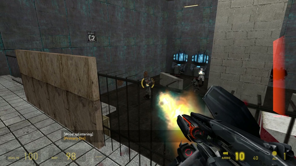 Black Site verticality combat encounter