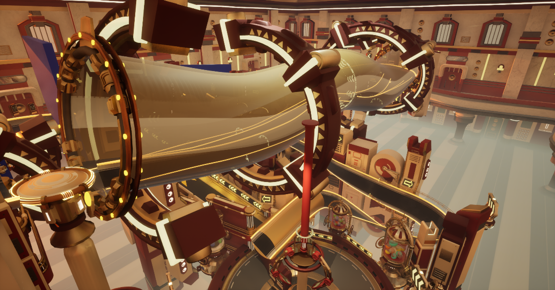 Hamsterballin’ final track gameplay view