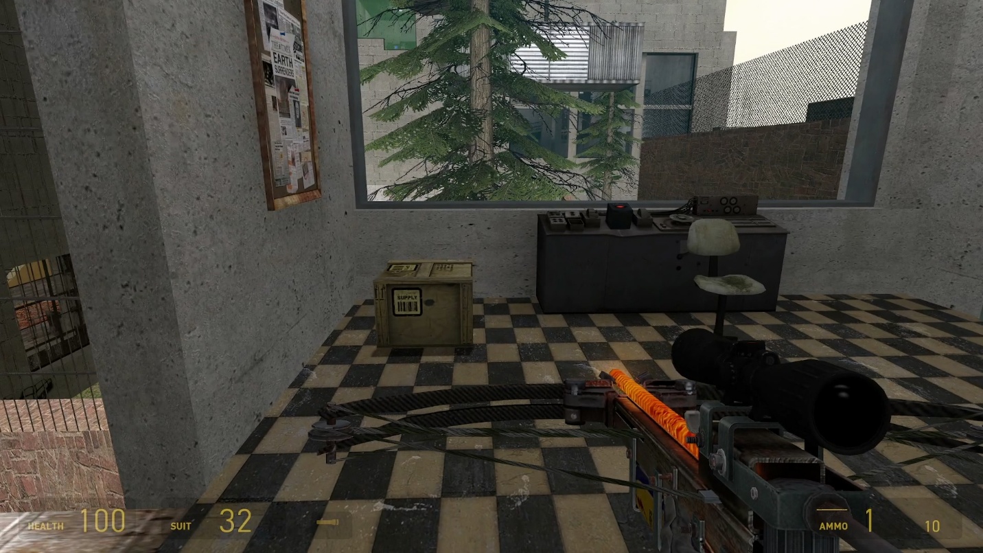 Pit Stop cargo container setup