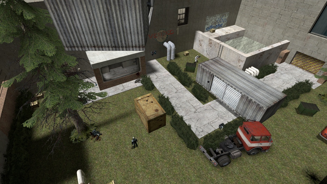 Pit Stop yard reconfigured by cargo